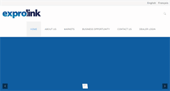 Desktop Screenshot of exprolink.com